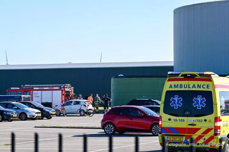 Hulpdiensten bij Agriport in Middenmeer