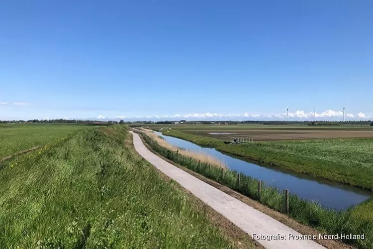 Eerste delen van fietspad Wierdijk in Hollands Kroon open