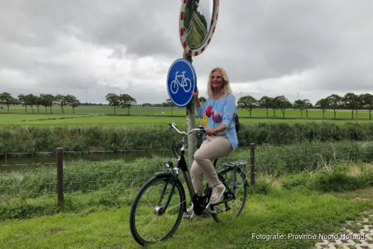 Fietspad Wierdijk in Hollands Kroon feestelijk geopend