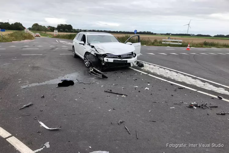 Ongeval op de Medemblikkerweg in Wieringerwerf