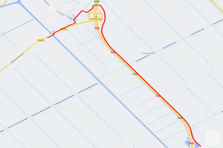 Cultuurweg afgesloten voor fietsers en wandelaars