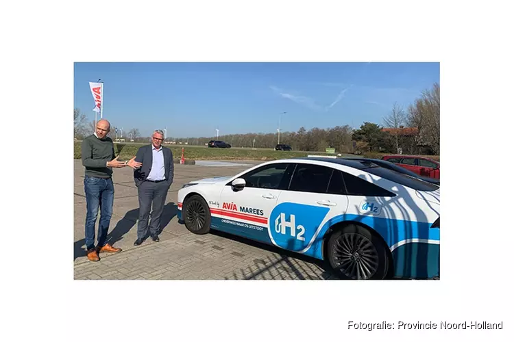 Waterstof tanken kan dadelijk ook in de Kop van Noord-Holland