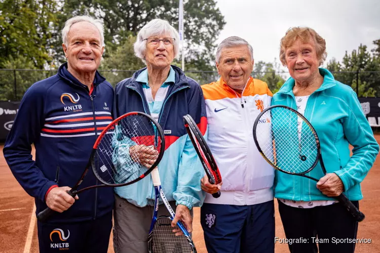 Team Sportservice en TC Hippo willen meer ouderen laten tennissen