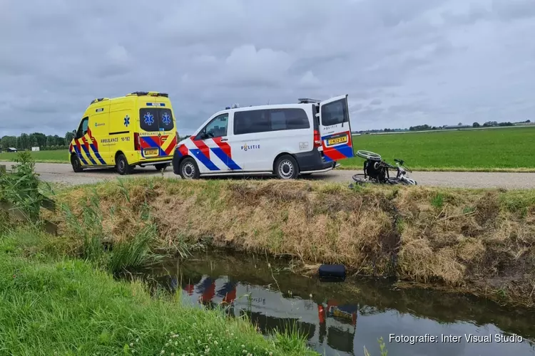 Invalide man ligt uren in sloot bij Barsingerhorn