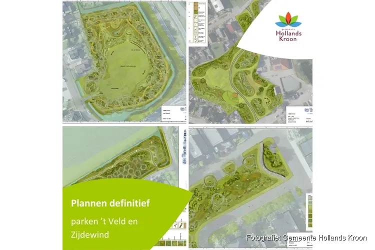 Plannen voor de parken in ’t Veld en Zijdewind zijn definitief