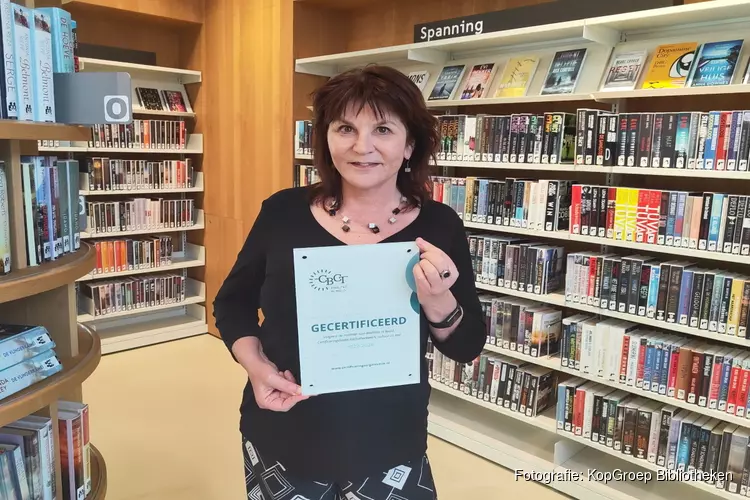 KopGroep Bibliotheken gecertificeerd