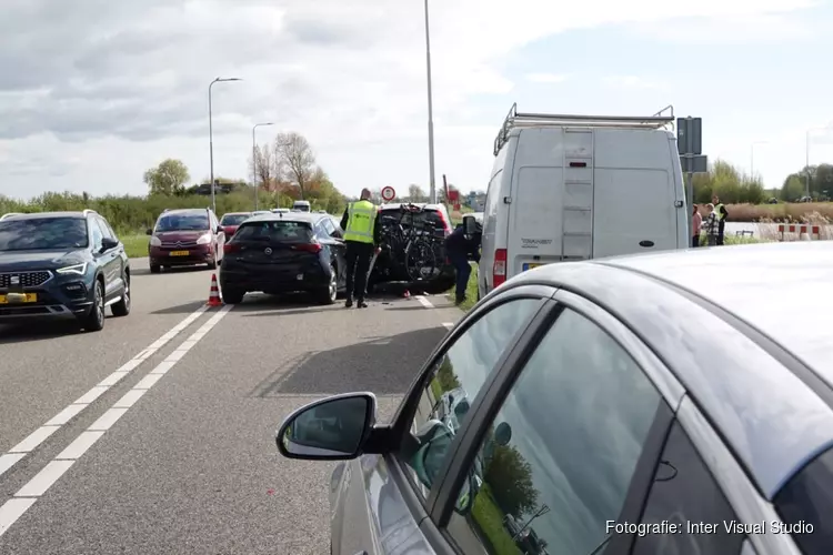 Veel schade bij ongeluk in `t Zand