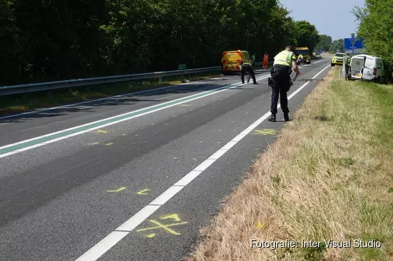 Veel Schade En Gewonde Bij Ongeval Met Drie Auto S Op N99