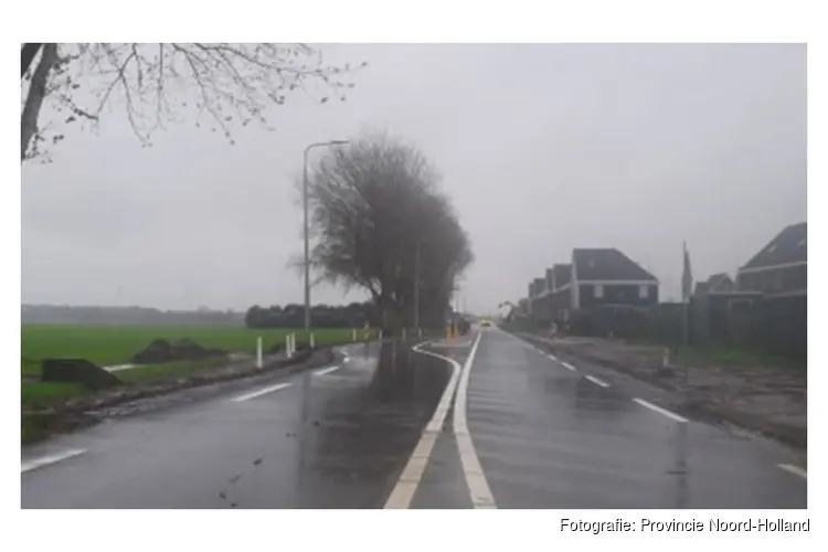 Kruising N248-Waardpolderhoofdweg in Kolhorn verkeersveiliger gemaakt