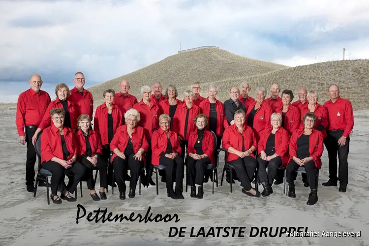 Zondag 14 jan. zingt het Pettemer koor " De Laatste Druppel" in de Keesschuur in Anna Paulowna.