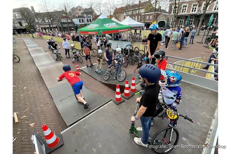 Ontdek de mobiele Urban Sport Sensatie ‘Pumptrack’ in Schagen en Hollands Kroon