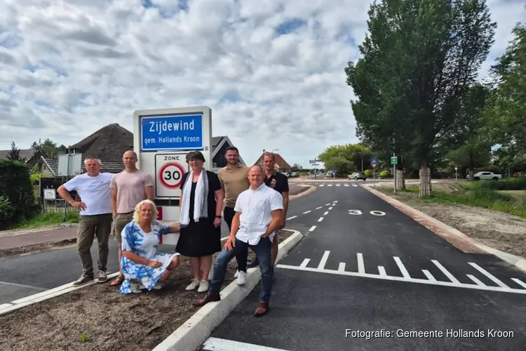 Zandweg in Zijdewind en Waarland veiliger en weer open