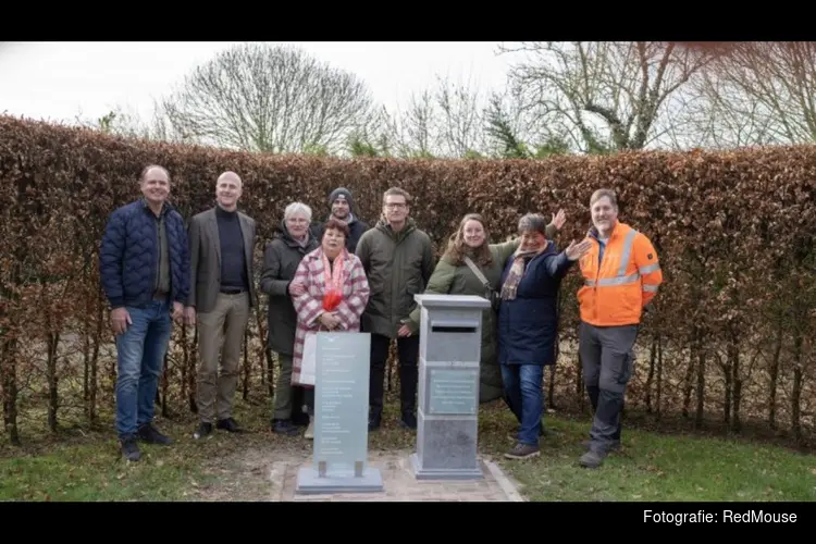 Brievenbus voor hemelpost krijgt plekje op begraafplaats Wieringerwaard