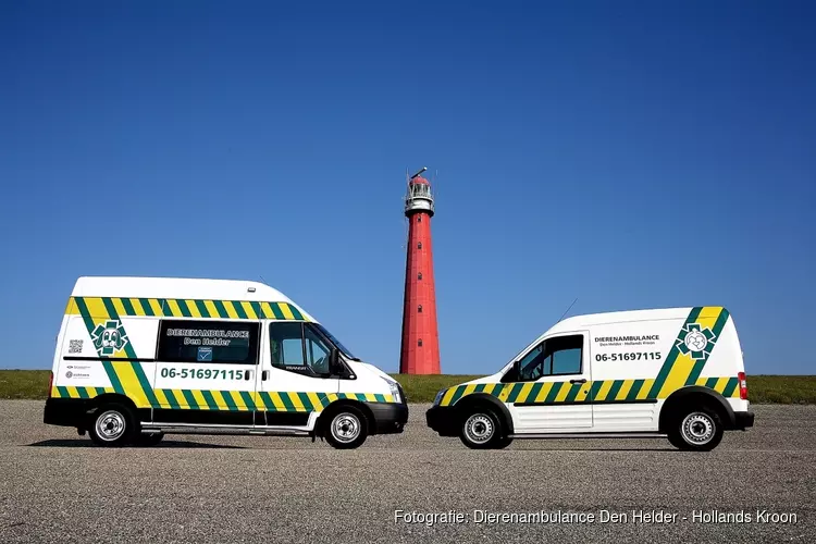 Dierenambulance Den Helder bestaat bijna 30 jaar