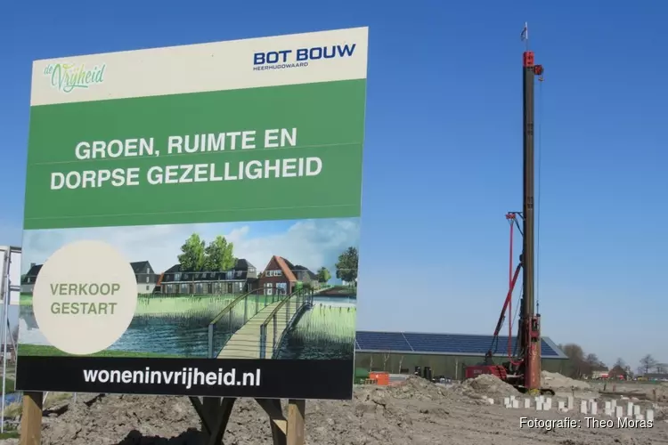 Bot Bouw start met bouwplan De Vrijheid