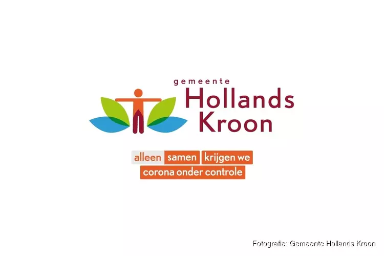 Hollands Kroon voert tijdelijk ‘coronalogo’