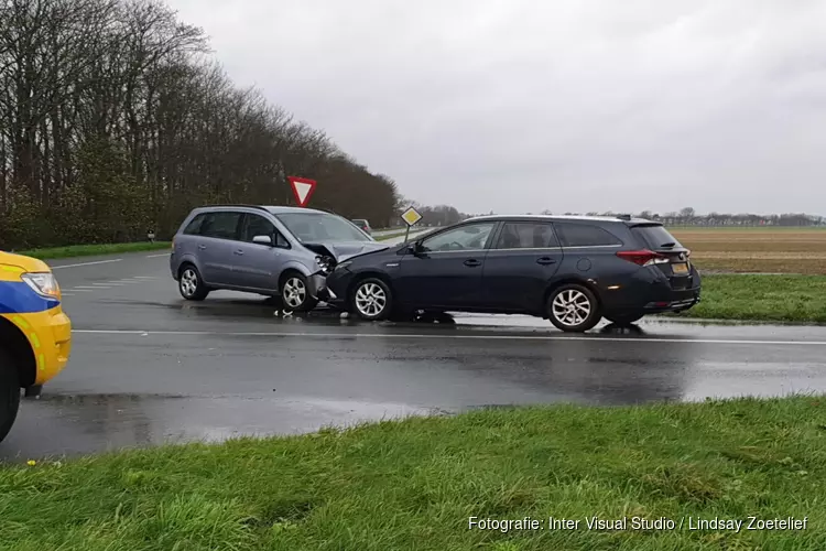 Ongeval op de Schelpenbolweg in Slootdorp