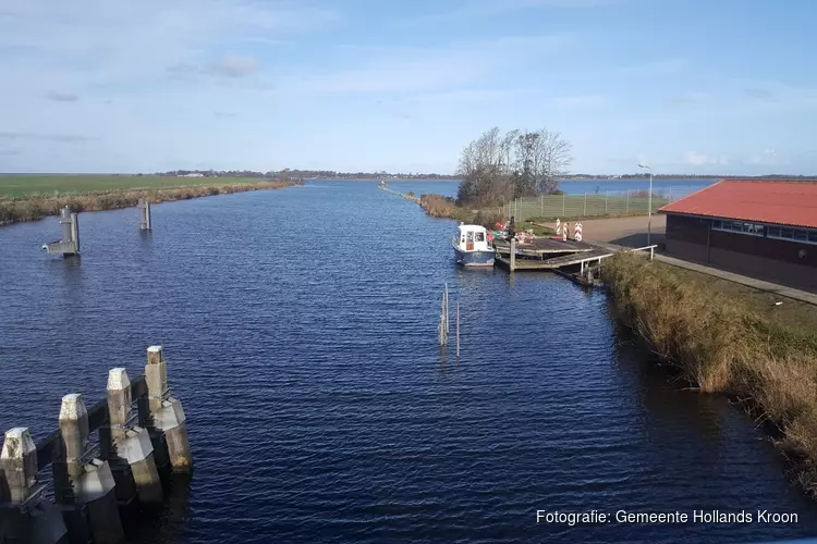 Nieuwe trailerhelling bij de Ulkesluis