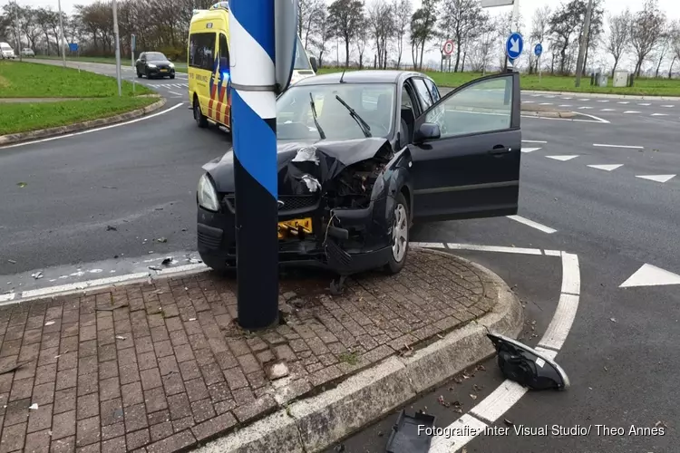 Gewonde bij ongeval N242 bij Oude Niedorp