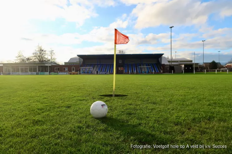 Voetgolf bij v.v. Succes