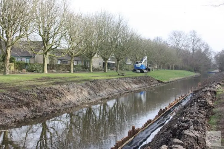 Aanleg natuurvriendelijke oever in Wieringerwerf gestart