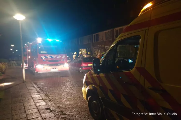 Brand in woning Hippolytushoef: bewoner loopt brandwonden op